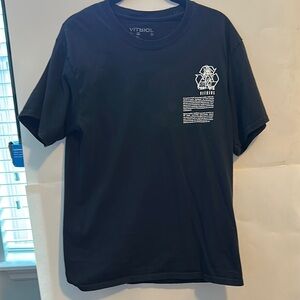 Black Graphic Men's T-Shirt